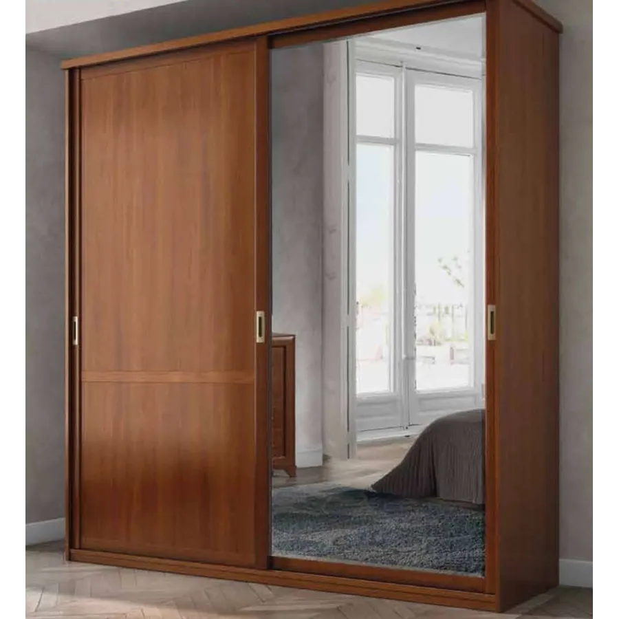 Armario con dos puertas corredera con colores y puertas a elegir