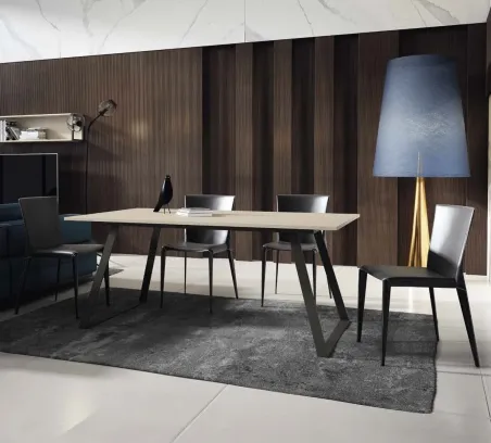 Mesa comedor extensible Iconic metal