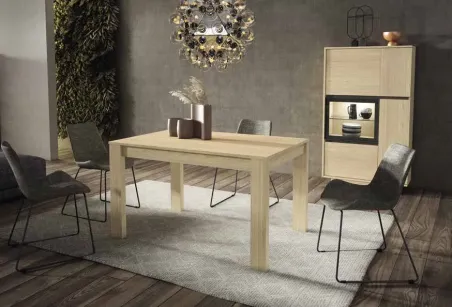 Mesa comedor extensible Iconic Carro 2 medidas