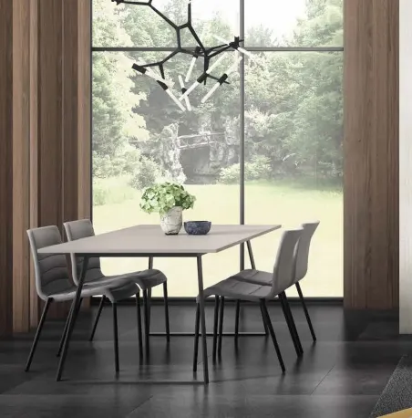 Mesa comedor extensible Iconic metal