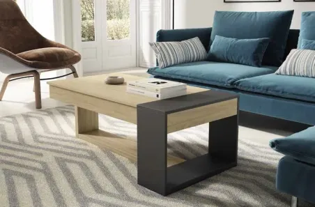 Mesa centro elevable Iconic marco