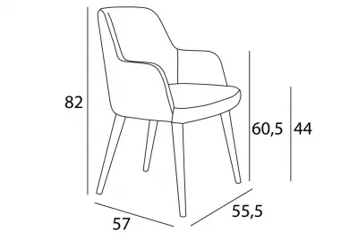 Butaca Cosmos de Carabassi en muebledescanso.com