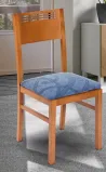 Silla tapizada Calas madera de haya