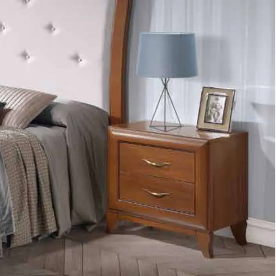 Mesita diseño clásico con marco y patas Pascual Salcedo en MuebleDescanso.com