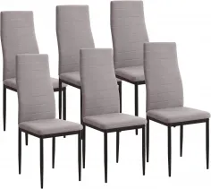 Oferta pack 6 sillas económicas