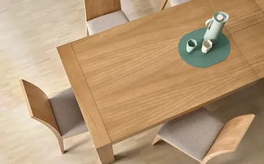 Mesa extensible de carro Évora Melamina