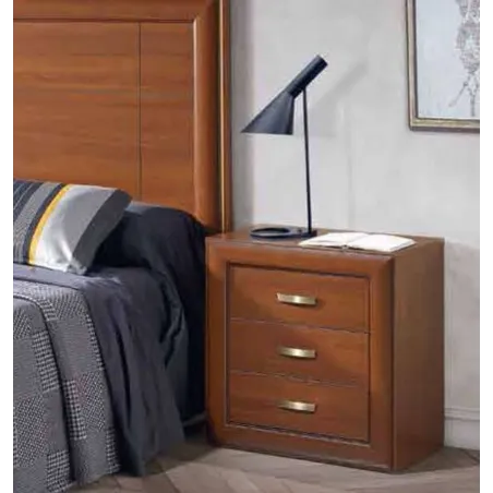 Dormitorio con cómoda y espejo linea clásica colección Parma