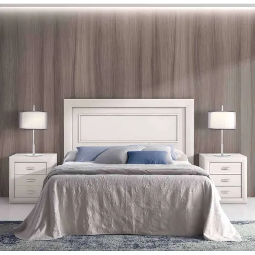 Cabecero y mesitas para dormitorio clásico Salcedo Mueble
