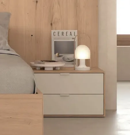 Mesita de noche Natur Tempo de Tegar Mobel en MuebleDescanso Málaga