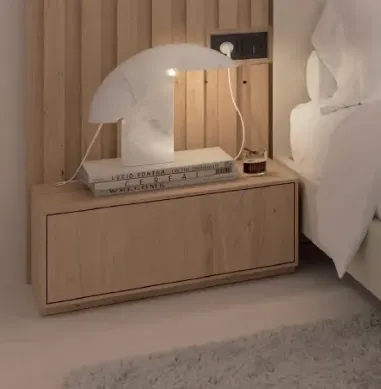 Mesita de noche Natur Tempo de Tegar Mobel en MuebleDescanso Málaga