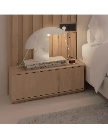 Mesita de noche Natur Tempo de Tegar Mobel en MuebleDescanso Málaga