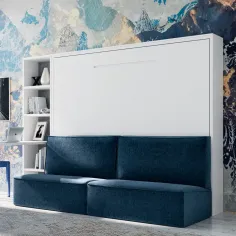 Cama abatible horizontal con sofá en MuebleDescanso El Viso Málaga 2