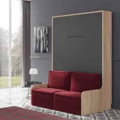 Cama abatible horizontal automática en Mueble Descanso El Viso 2