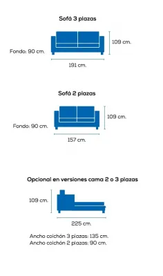 Sofá de primera calidad con respaldo alto 2