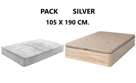 Pack Silver H24 medida 105x190 Viscoelástico