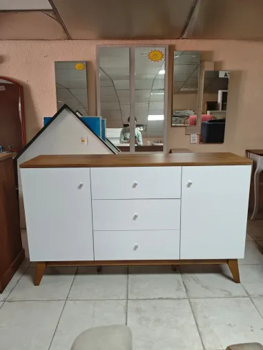 Aparador Blanco-Madera