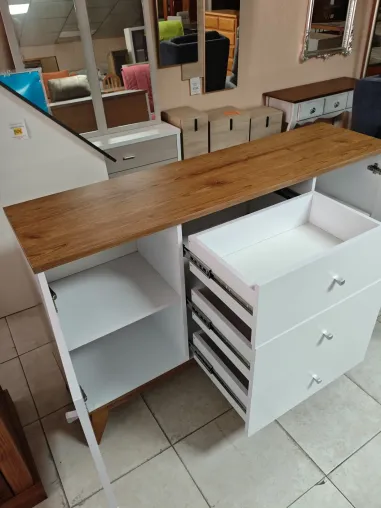 Aparador Blanco-Madera